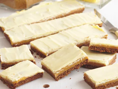 Double Chocolate Caramel Slice