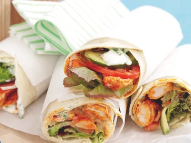 Tandoori Chicken Wrap