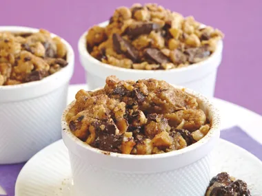 Chocolate and Hazelnut Crumbles