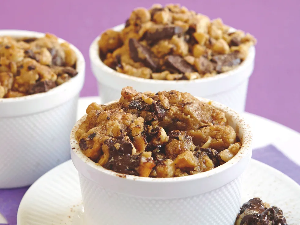 Chocolate and Hazelnut Crumbles