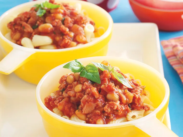 Baked bean bolognese