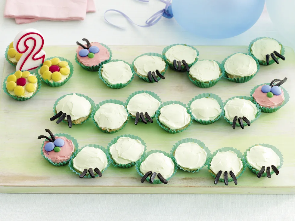 Caterpillar cake