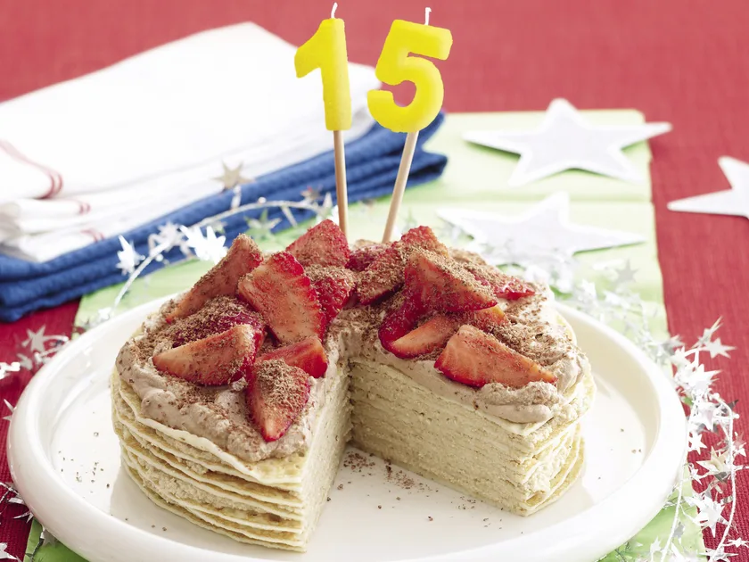 Mocha crepe cake