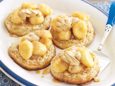 Banana Crumpets