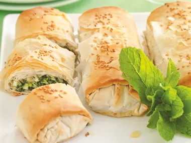 Cheese and Silverbeet Rolls