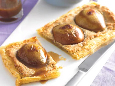 Pear and Hazelnut Frangipane Tart
