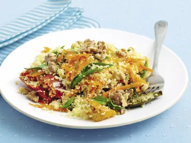 Couscous and Marinated Vegetable Salad