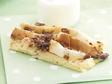 Bread and Butter Chocolate Slice