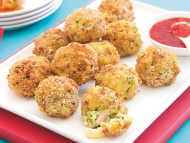 Cheesy Chicken Macaroni Bites