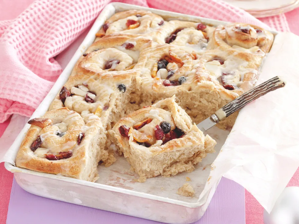 Marzipan Stollen Scrolls