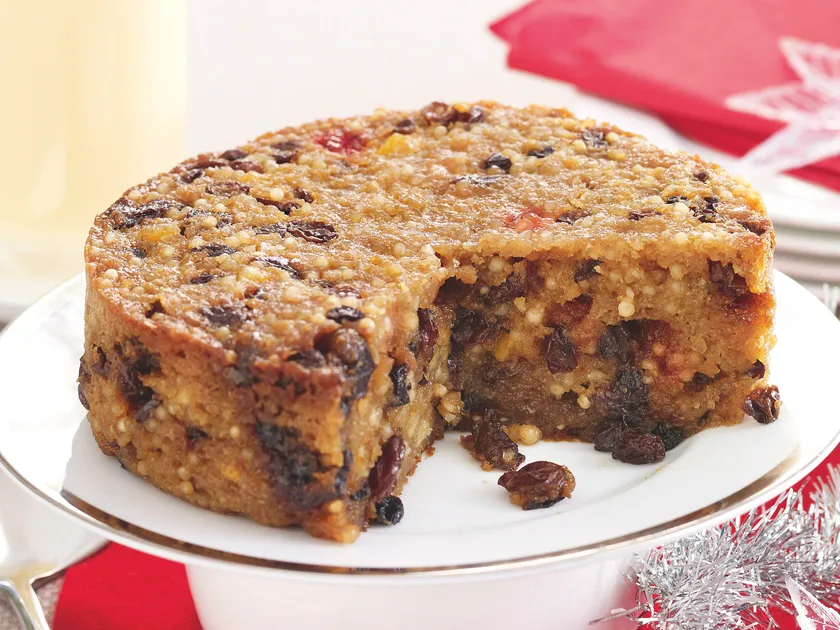 Sago plum pudding