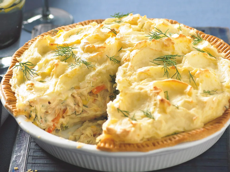 Make-ahead pies - Tuna shepherd's pie