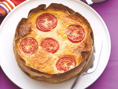 Cheese and Tomato Tart