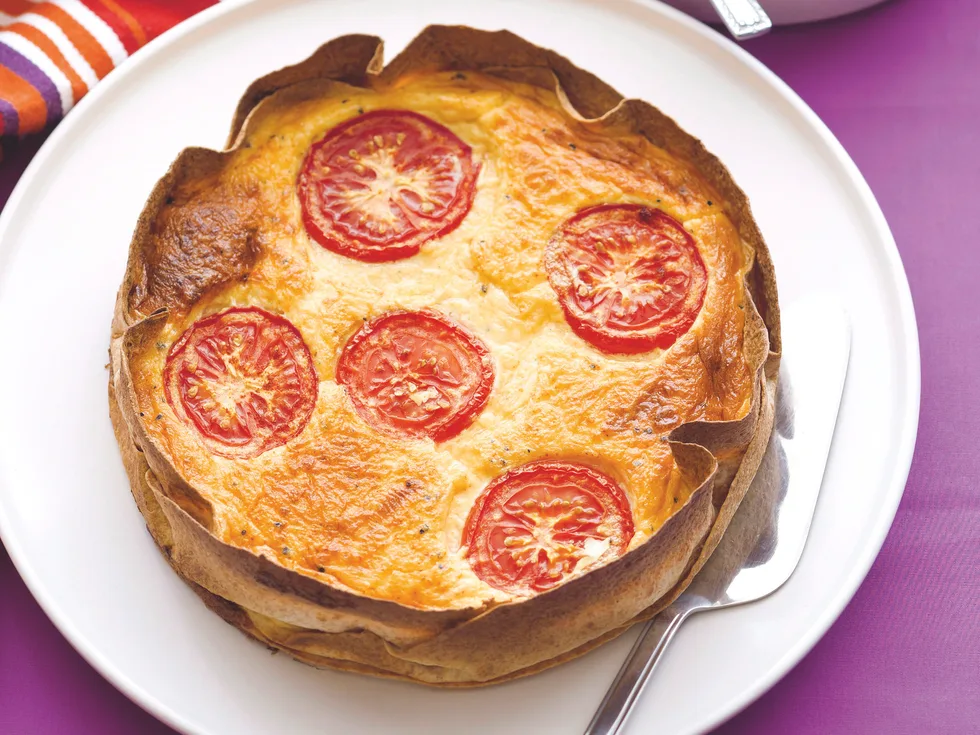 Cheese and Tomato Tart