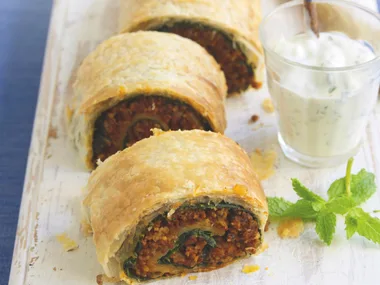 Moroccan Beef Scroll