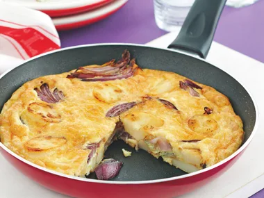 Cheesy Spanish Omelet