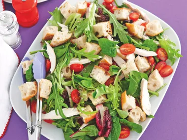 Chicken and Bread Salad