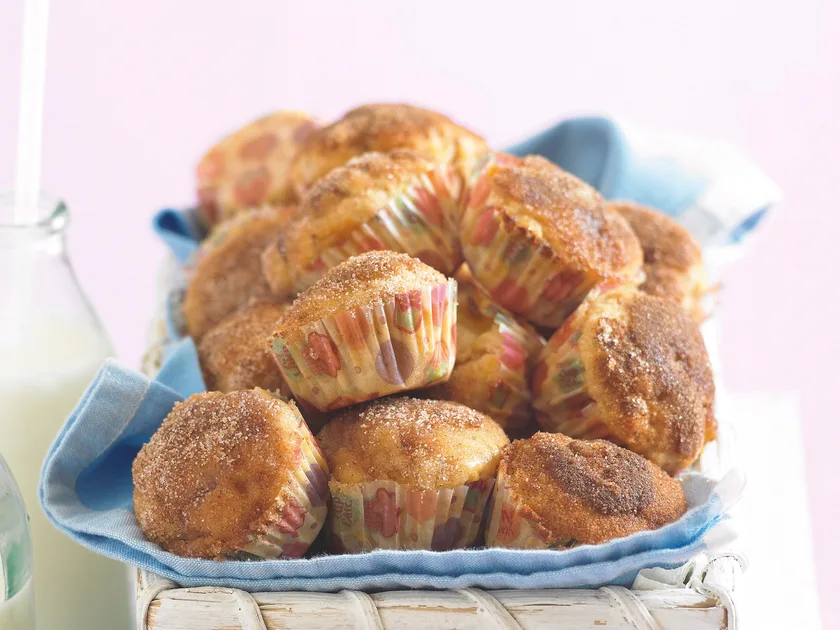 Cinnamon sugar muffin bites