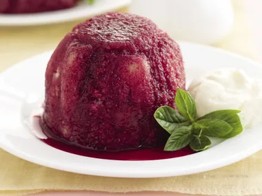 Mini Berry Puddings