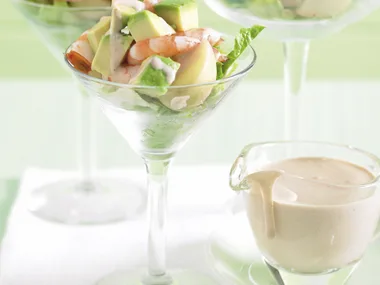 Prawn, Avocado and Potato Cocktail