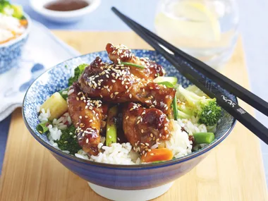 Hoisin Chicken with Vegie Rice