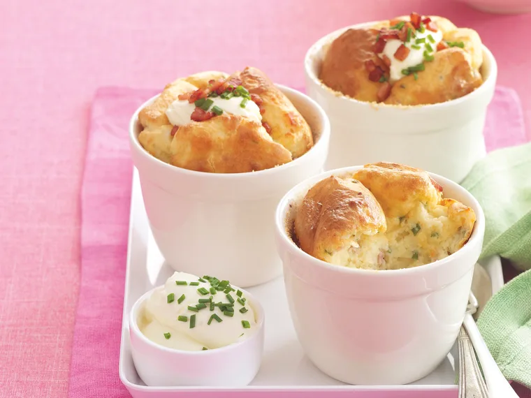 Cheesy Bacon and Potato Bakes
