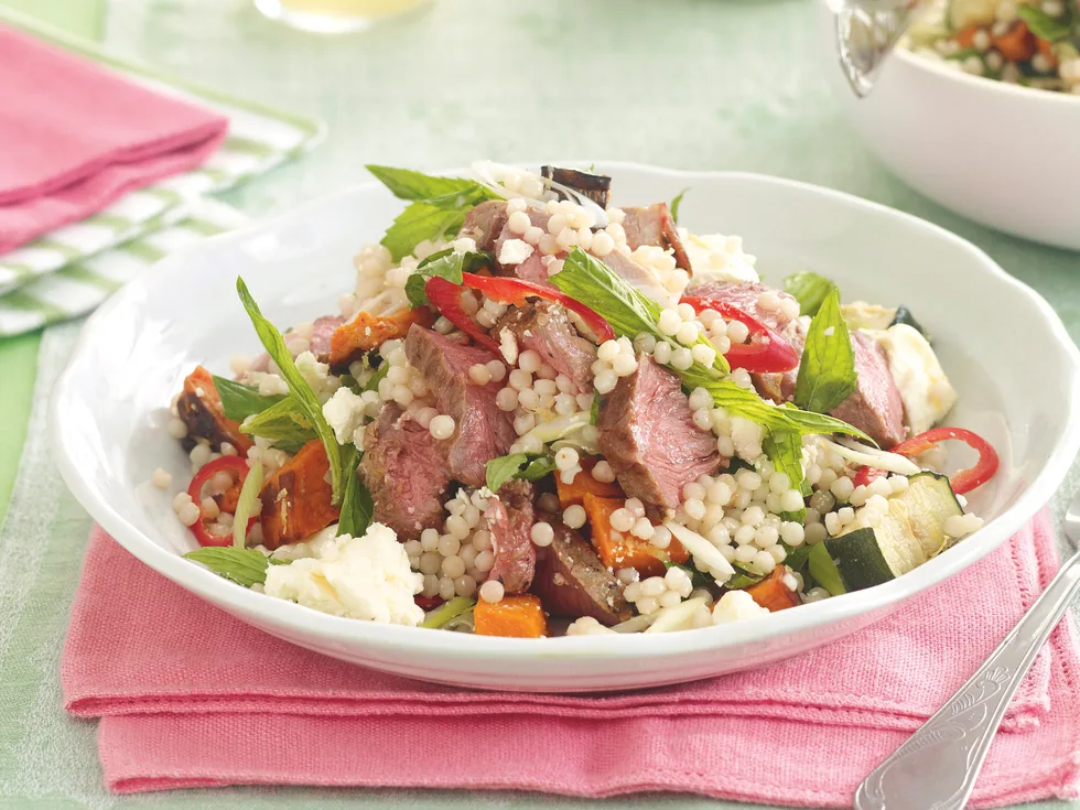 Lamb, Pumpkin and Fetta Couscous