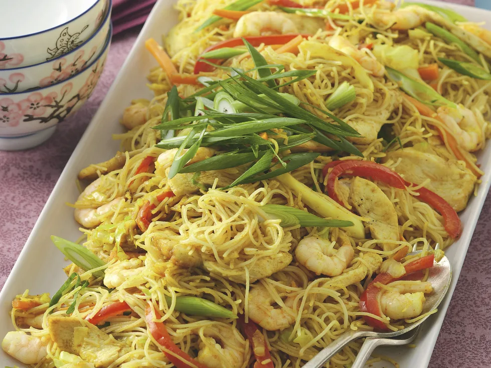 Curried Singapore Noodles