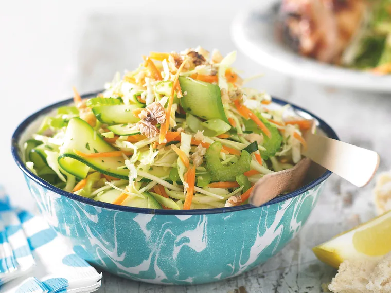Zucchini Ribbon Slaw