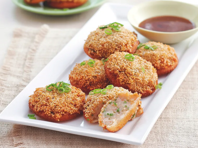 Sesame Prawn Toasts