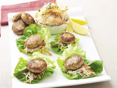 Spicy Chicken and Noodle Patty Cups