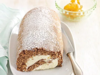 Ginger Sponge Roulade