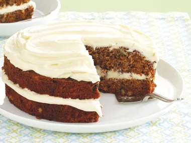 Kumara Cake with Orange Frosting