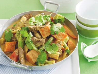 Thai Beef and Kumara Red Curry