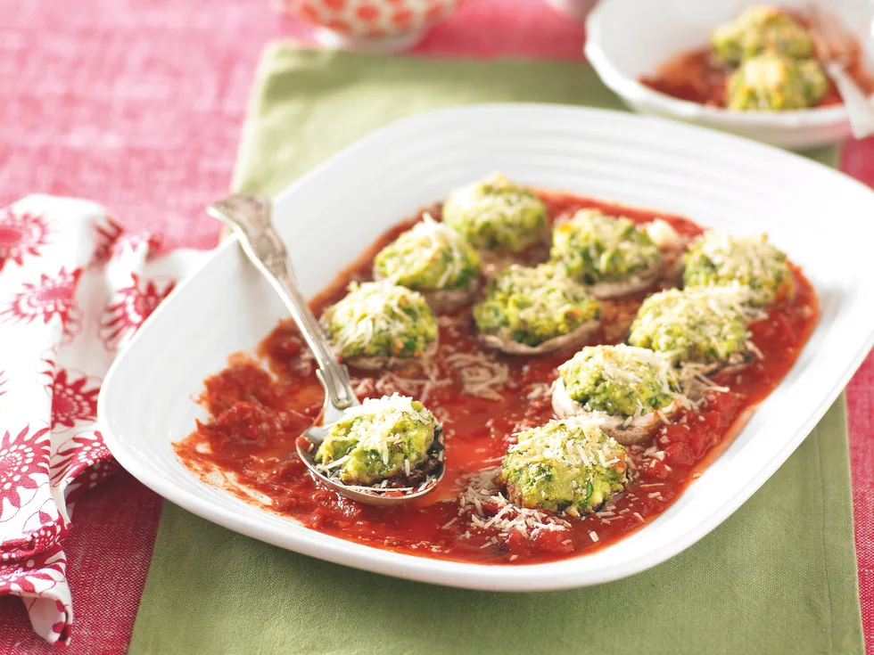 Baked Mushroom Cups