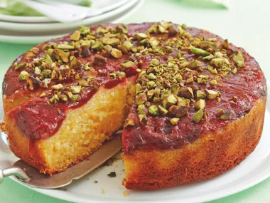 Upside-down Plum Cake