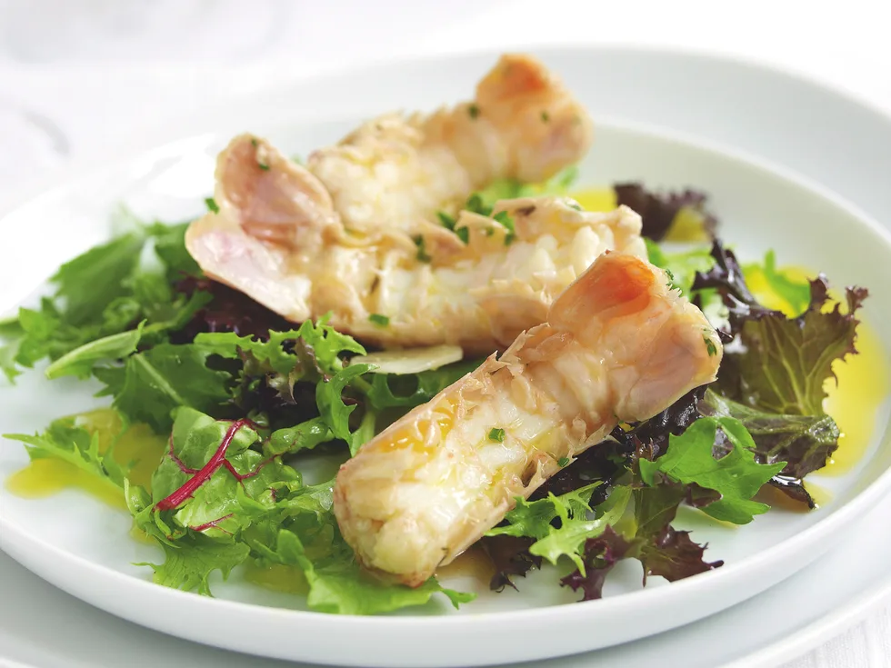 Butter-poached Scampi