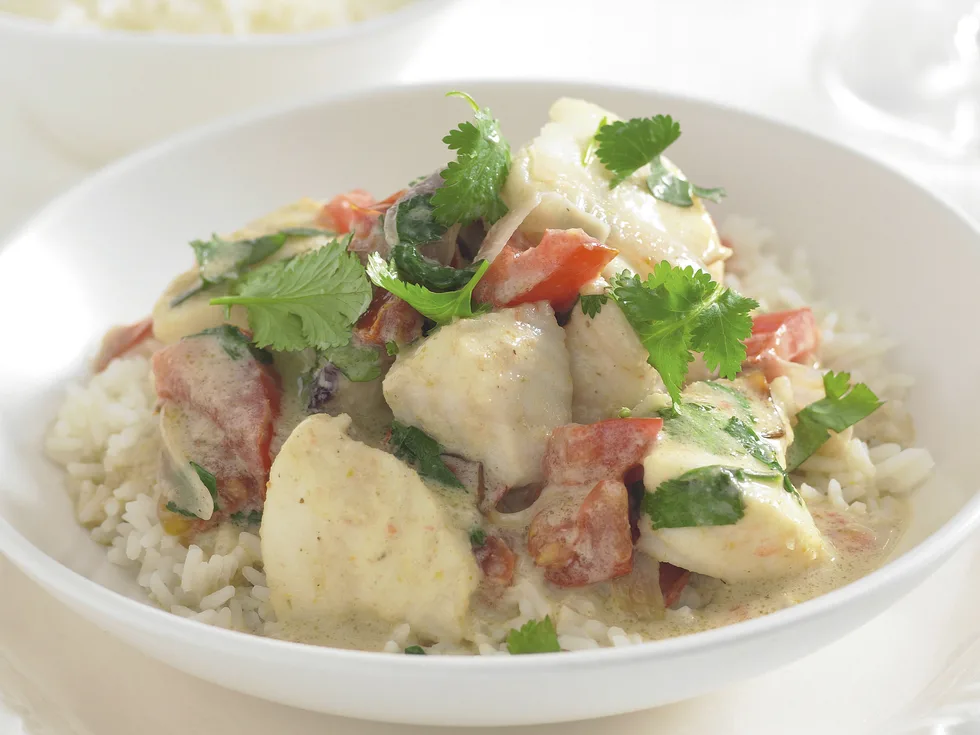 Green Fish Curry