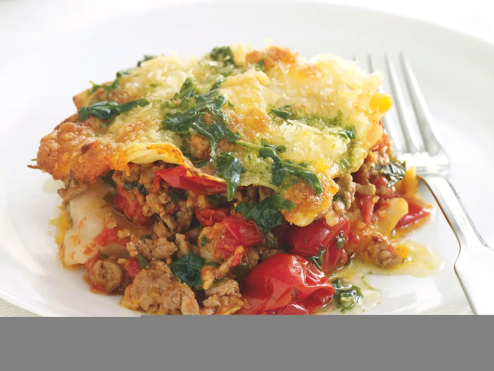 Lamb and Mozzarella Lasagne