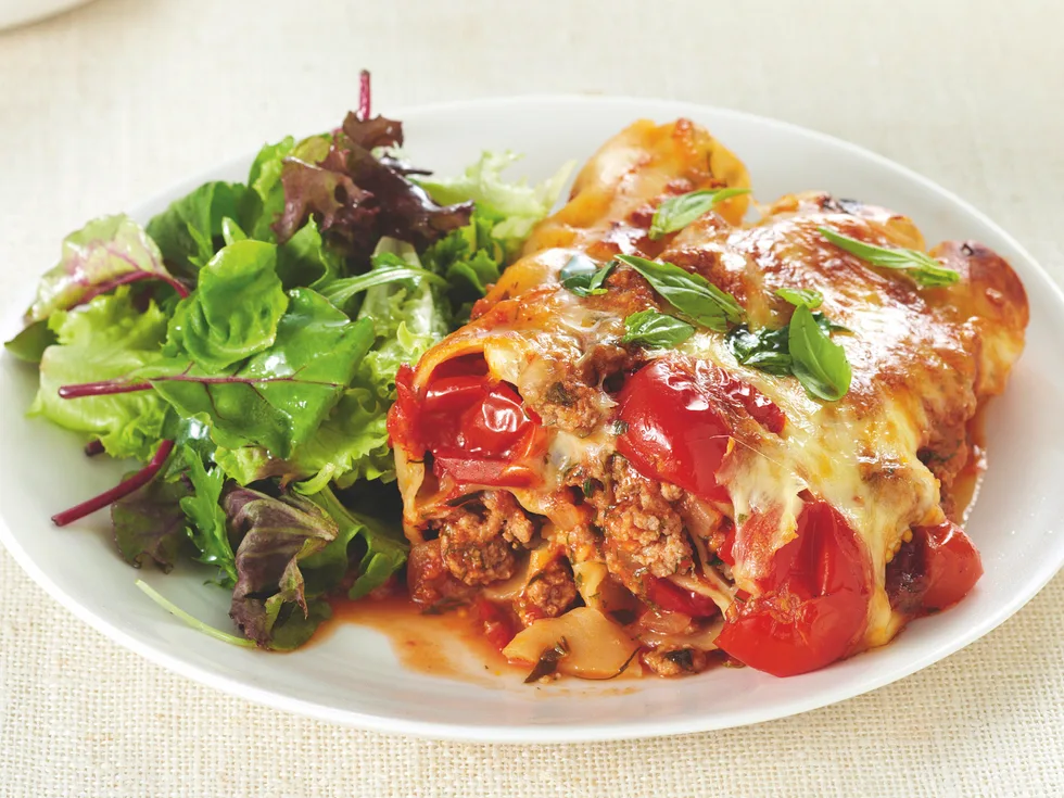 Lamb and Smoked Mozzarella Cannelloni
