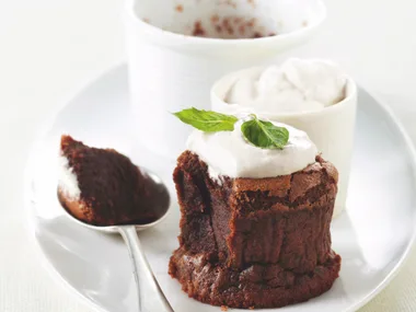 Rice Flour Chocolate Fondant