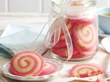 Pink Rosewater Swirls