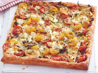 Cheesy Tomato Tart