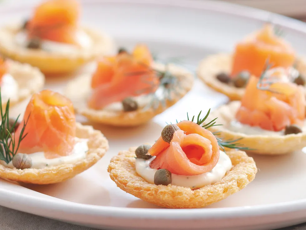 Smoked Salmon Tartlets