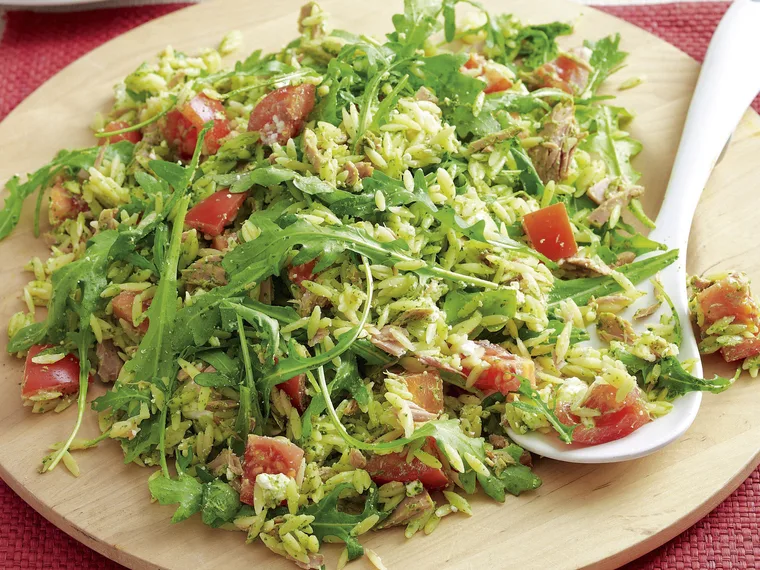 Herbed Risoni and Tuna Salad