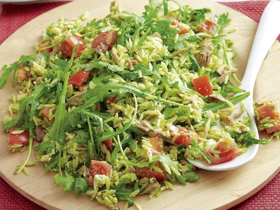 Herbed Risoni and Tuna Salad