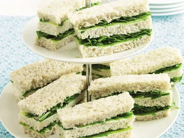 Cucumber Ribbon Sandwiches