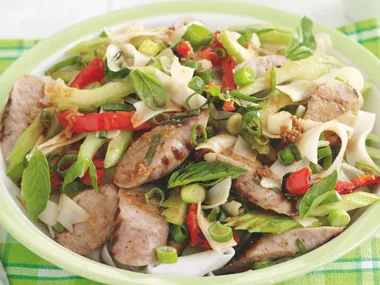 Sausage and Noodle Salad