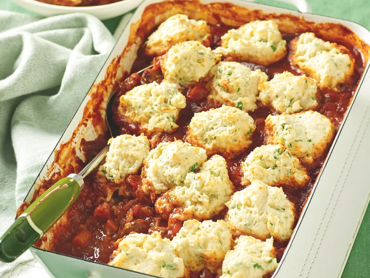 Rosemary Beef with Parsley Dumplings