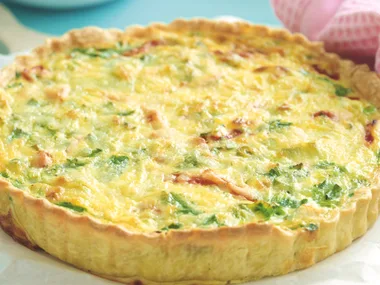 Chicken and Roasted Pepper Tart